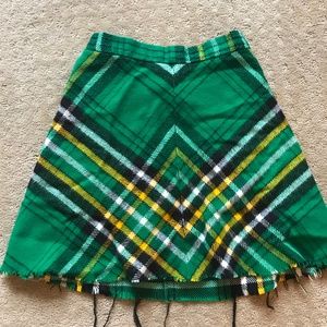 Wool Mini Skirt